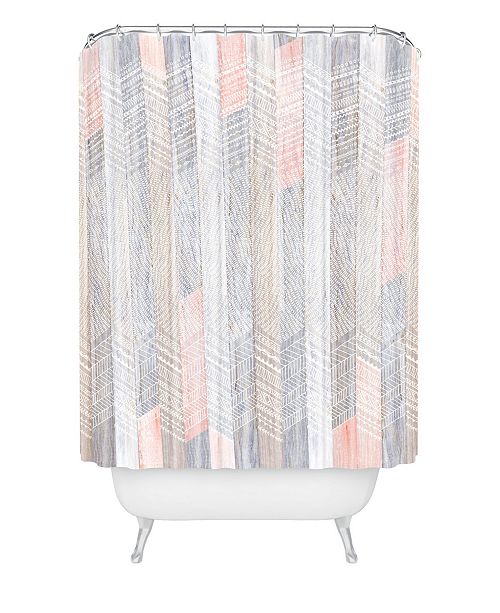Deny Designs Iveta Abolina Farmhouse Peach Shower Curtain