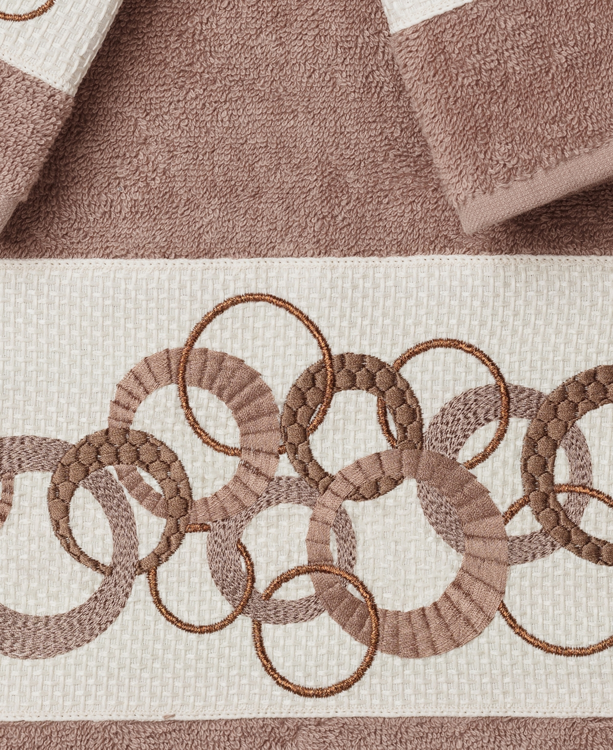 Linum Home Annabelle 3-pc. Embellished Towel Set