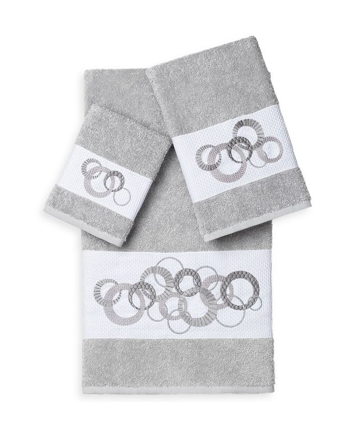 Linum Home - ANNABELLE 3PC Embellished Towel Set