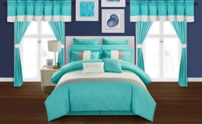 Chic Home - Vixen 24-Pc. King Bed In a Bag Comforter Set