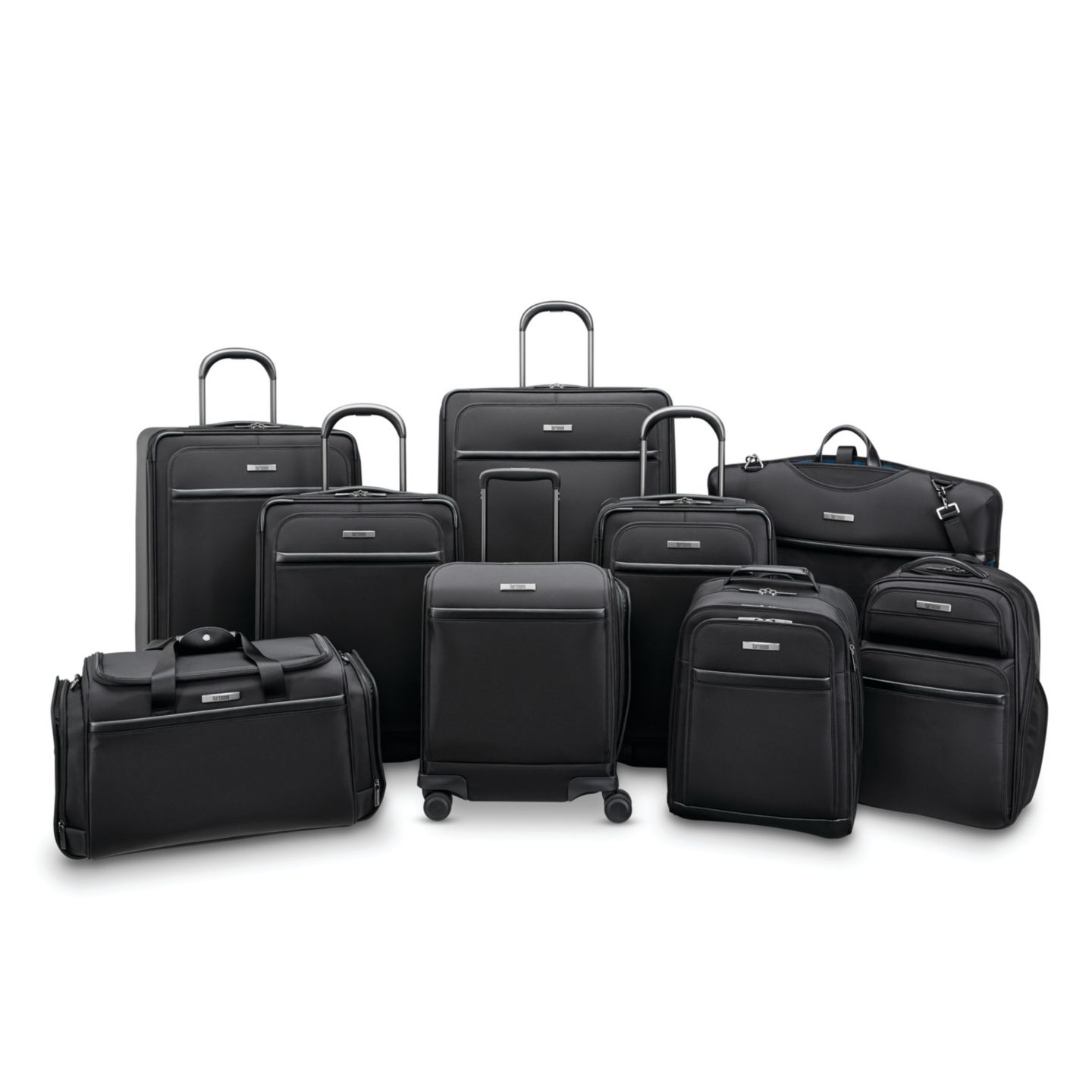 Женские чемоданы Hartmann Metropolitan 2 Spinner Luggage Collection, цвет: Глубокий чёрный — фото 1