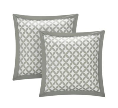 Set Copripiumino Reversibile Chic Home Iris Regina – Floreale Tweed Rosso, Queen Size