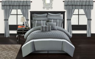 Photo 1 of Chic Home Dinah Comforter Set 7 piece set----USED---SOLD AS IS