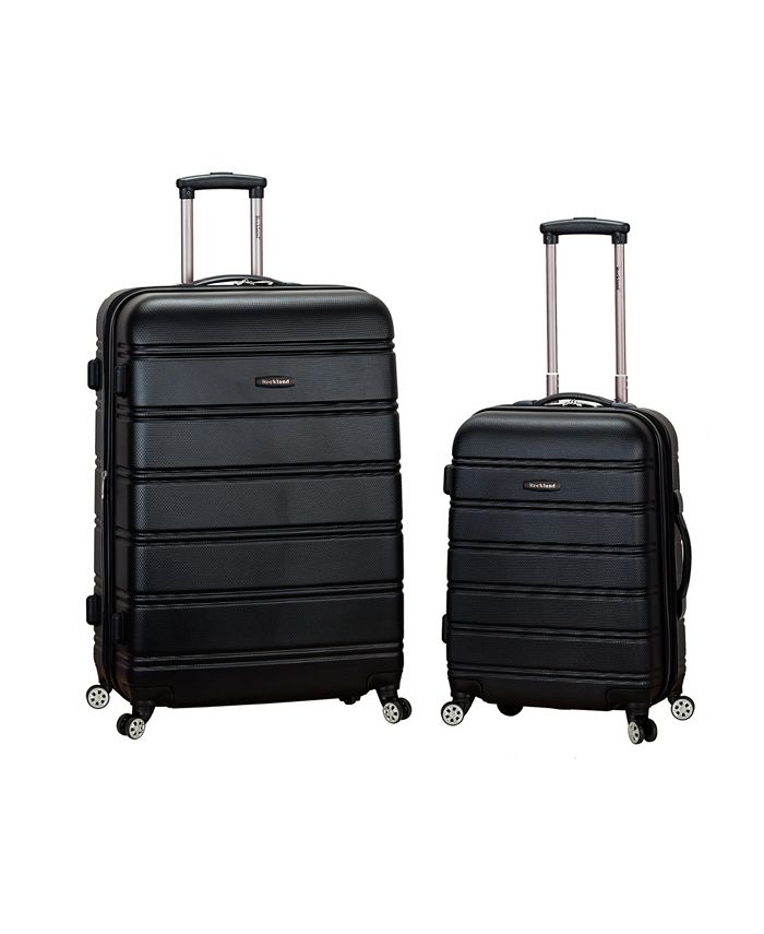 Rockland 2Pc. Hardside Luggage Set & Reviews Upright Luggage Macy's