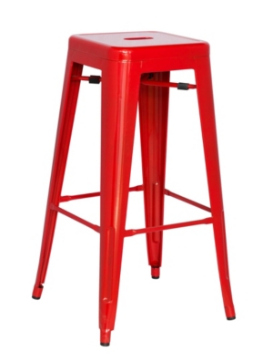 Bella Luna Galvanized Steel Bar Stool (Set of 4)
