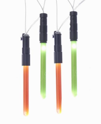 Kurt Adler - Star Wars Light Sabers Battery Operated 40 Lights with 20 Light Sabers