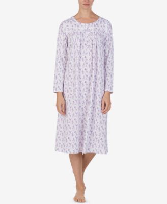 Eileen West - Printed Cotton Knit Nightgown