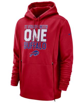 Nike Men's Buffalo Bills Player Repel Short Sleeve Hoodie - Macy's