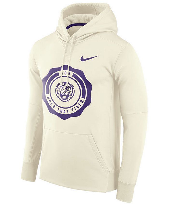 Nike Men's LSU Tigers Rivalry Therma Hooded Sweatshirt & Reviews ...