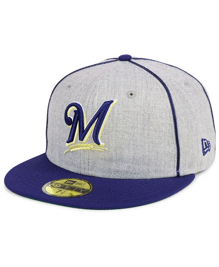 New Era Milwaukee Brewers Stache 59FIFTY FITTED Cap & Reviews - Sports ...