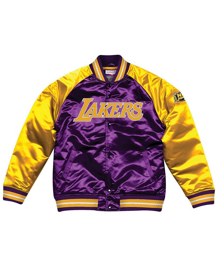 Men's Satin Los Angeles Lakers Jacket