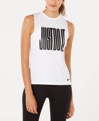 nike women's muscle shirt