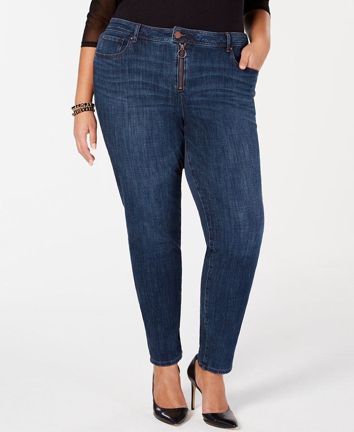 Macy's inc hotsell jeans plus size