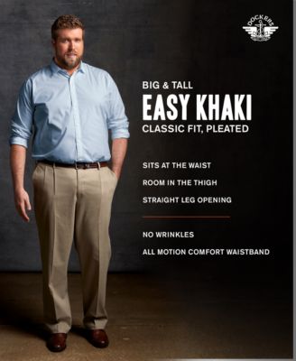 dockers big and tall pleated shorts