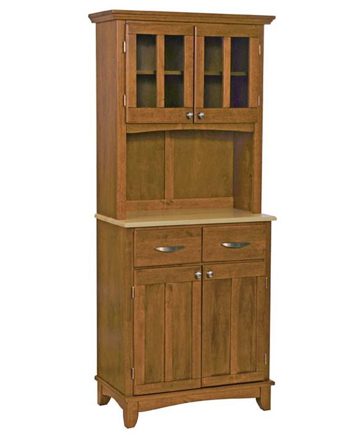 Home Styles Buffet of Buffet with Wood Top and Hutch & Reviews ...