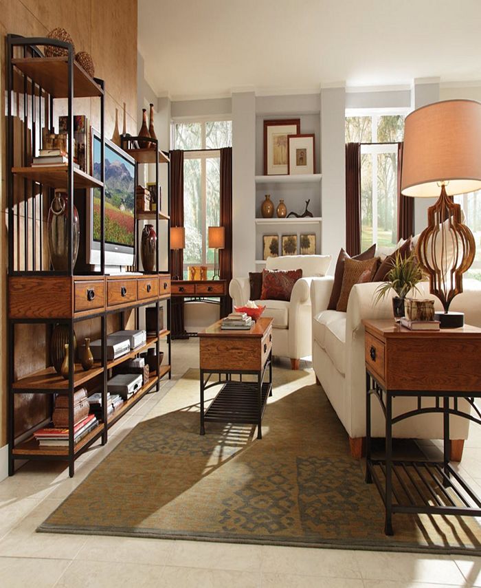 Home Styles Modern Craftsman End Table Macy's