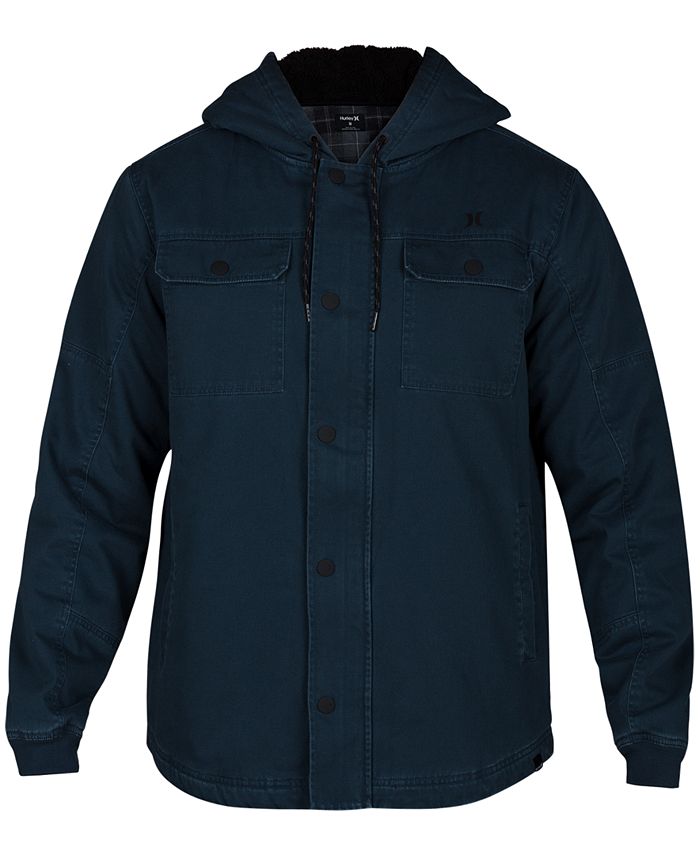 Hurley Men s Outdoor Hooded Jacket Macy s