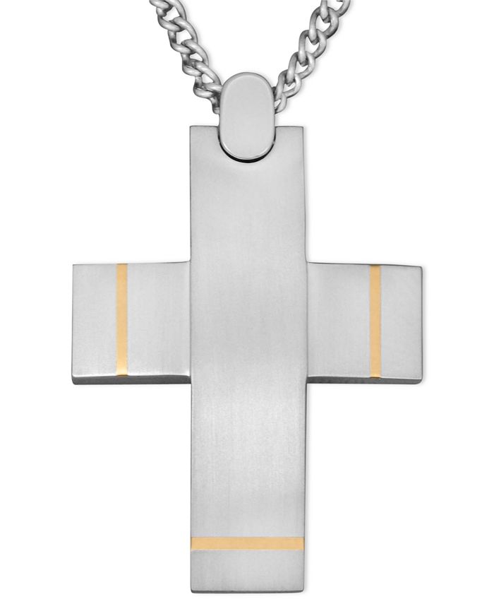 Macy's men's store gold necklaces