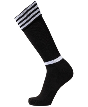 Franklin Sports Acd Soccer Socks-Large (Black/White)