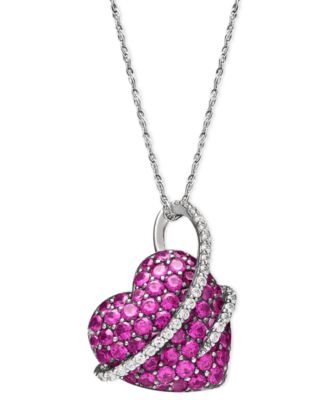 macys ruby pendant