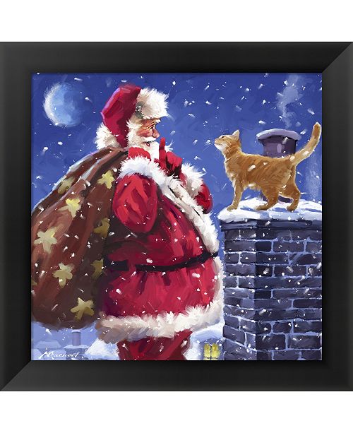 Metaverse Santa 8 by The Macneil Studio Framed Art & Reviews Wall Art Macy's