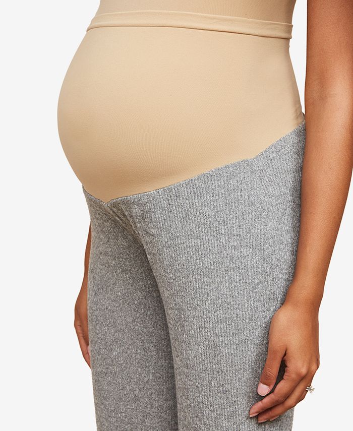 Motherhood Maternity Rib Knit Pants with Secret Fit Belly Macy's