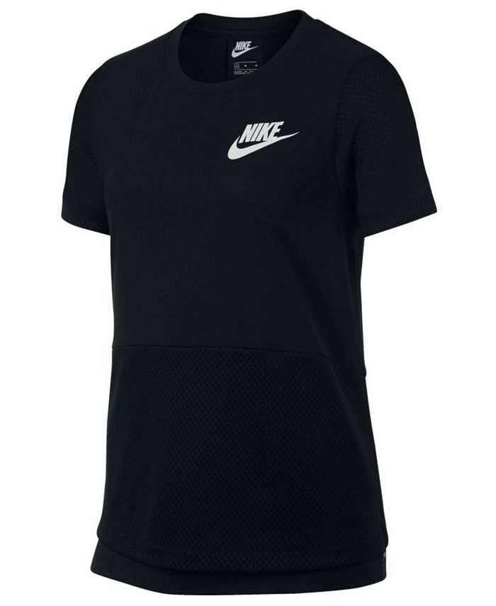 Nike Big Girls Mesh T-Shirt & Reviews - Shirts & Tops - Kids - Macy's