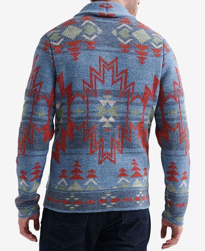 Lucky Brand Mens Jacquard Sweater Macy's