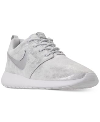 women's roshe one premium casual sneakers from finish line