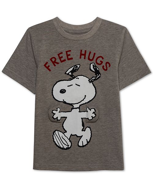 Peanuts Little Boys Free Hugs Snoopy Graphic T Shirt Reviews