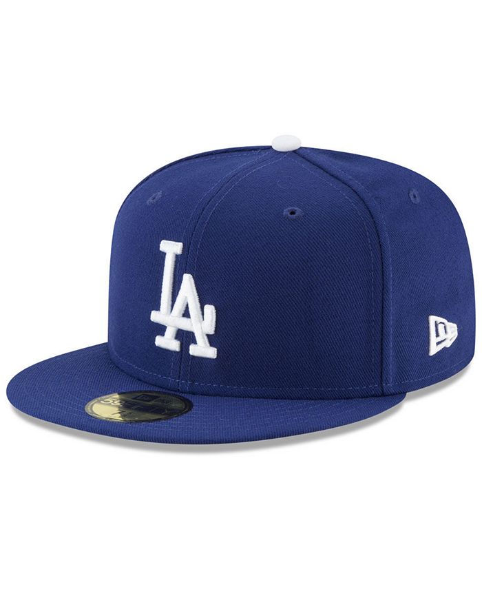 New Era Los Angeles Dodgers World Series 59FIFTY Fitted AC Patch Cap ...