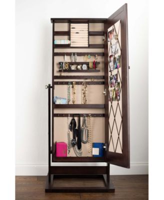 Hives & Honey - Cheval Pinboard Jewelry Storage Mirror