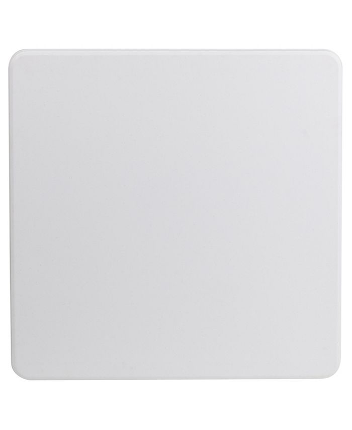 Flash Furniture 34'' Square Granite White Plastic Folding Table - Macy's