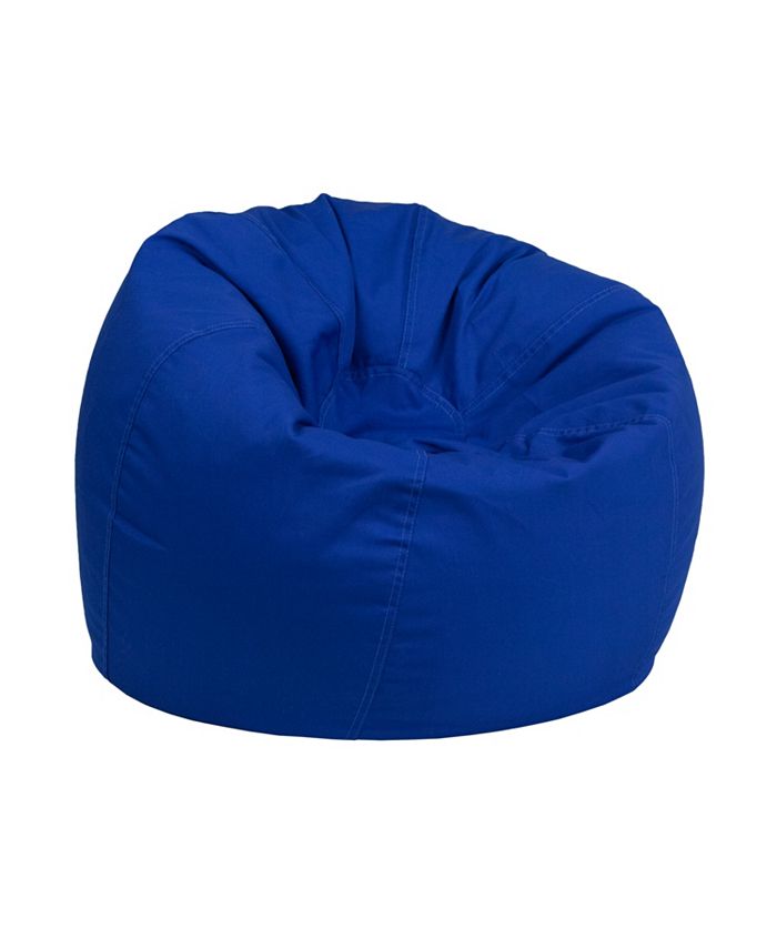 Flash Furniture Small Solid Royal Blue Kids Bean Bag Chair Macy s