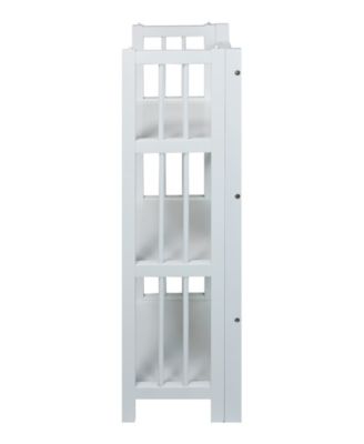 3 - Shelf Folding Bookcase 14" Wide