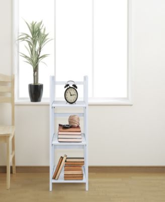 3 - Shelf Folding Bookcase 14" Wide