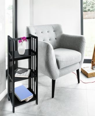 3 - Shelf Folding Bookcase 14" Wide