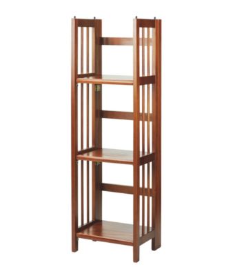 3 - Shelf Folding Bookcase 14" Wide