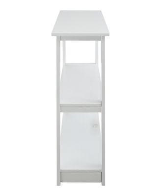 Adams 3 - Shelf Bookcase with Concealed Sliding Track, Concealment Furniture