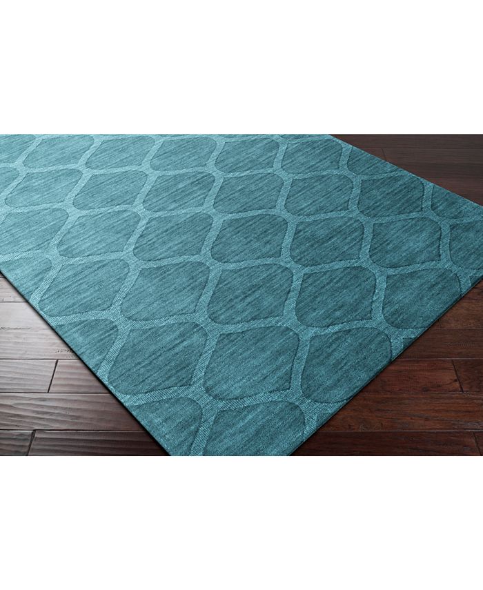 Surya Mystique M5109 Teal 8' x 11' Area Rug & Reviews Rugs Macy's