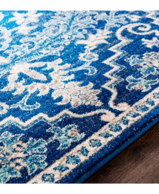 Harput HAP-1068 Blue 2'7" x 7'3" Area Rug
