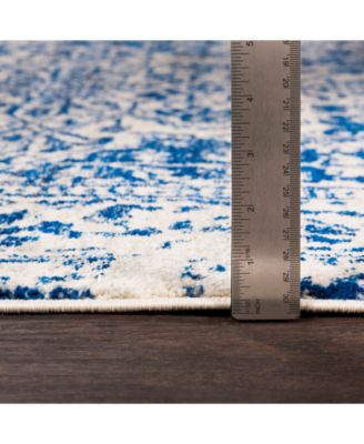 Harput HAP-1021 Dark Blue 2'7" x 7'3" Area Rug