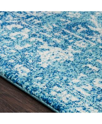 Harput HAP-1023 Teal 7'10" x 10'3" Area Rug