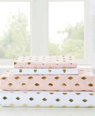 Metallic Dot Sheet Set, Twin XL