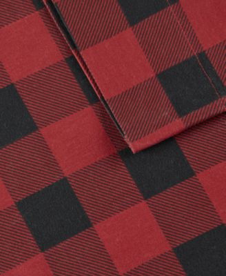 Printed Cotton Flannel 4-Pc. Sheet Set, King