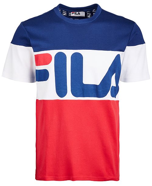 Fila Men's Vialli Colorblocked T-Shirt & Reviews - T-Shirts - Men - Macy's