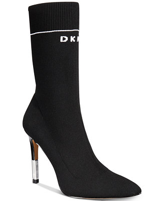 DKNY Women's Robbi Sock Booties, Created for Macy's - Macy's