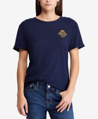 ralph lauren crest t shirt