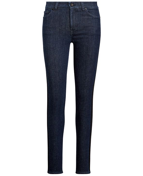 Lauren Ralph Lauren Striped Regal Skinny Jeans & Reviews - Jeans ...