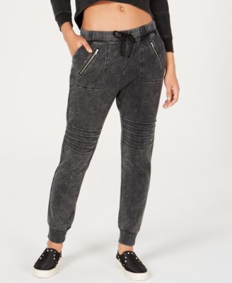 Material Girl - Juniors' Moto-style Sweatpants